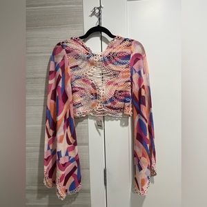 Free people bell sleeve top